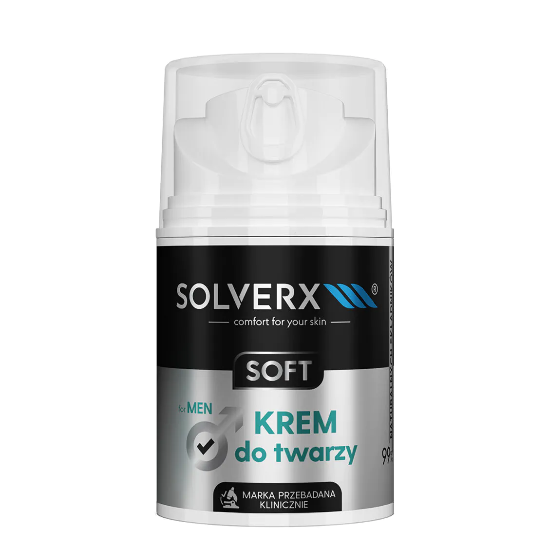 Solverx Soft Men Krem do twarzy