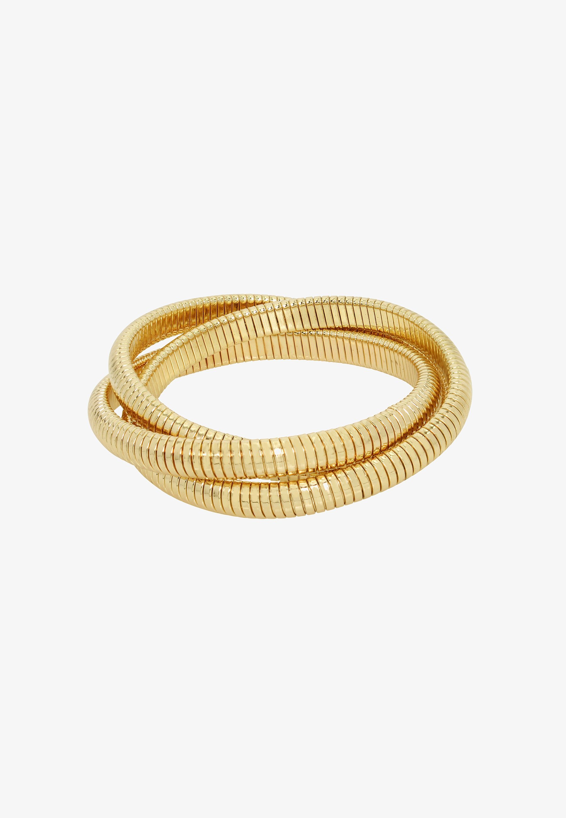 Steve Madden OMEGA INTERLOCKING - Armband - goudkleurig