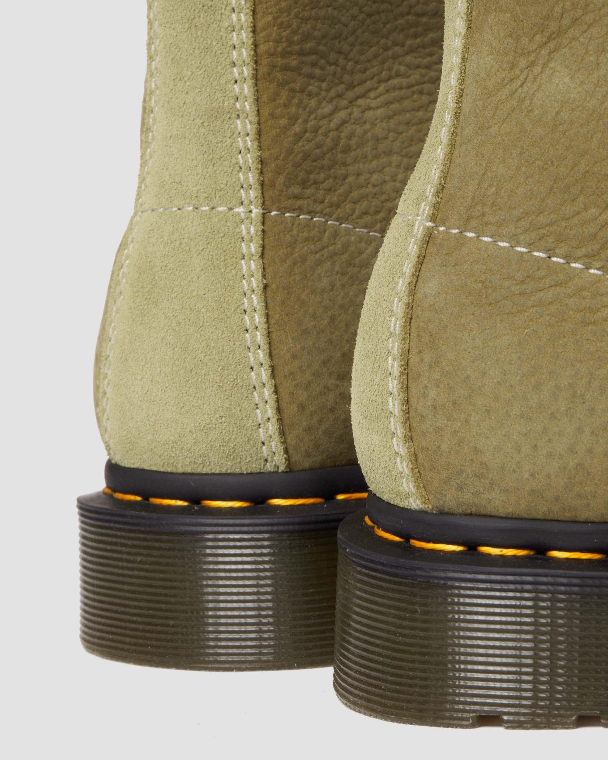 1460 Tumbled Nubuck Leather Lace Up Boots