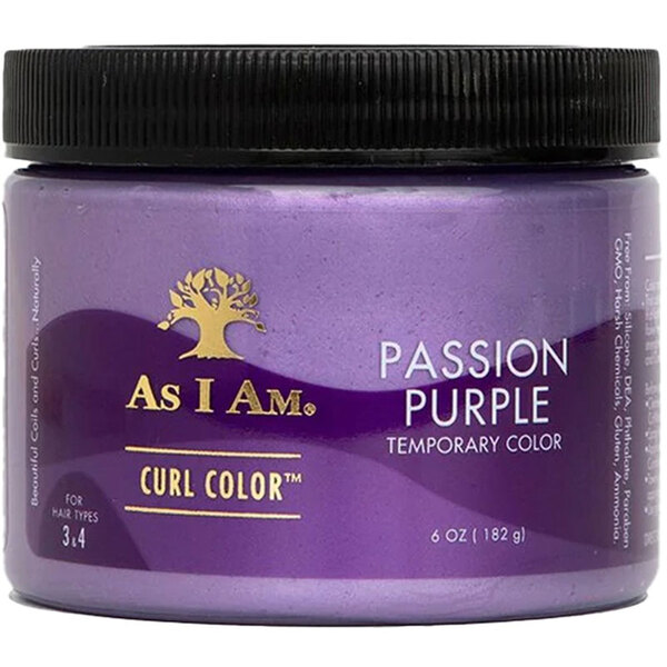 Dočasná farba na kučery As I Am Curl Color Passion Purple