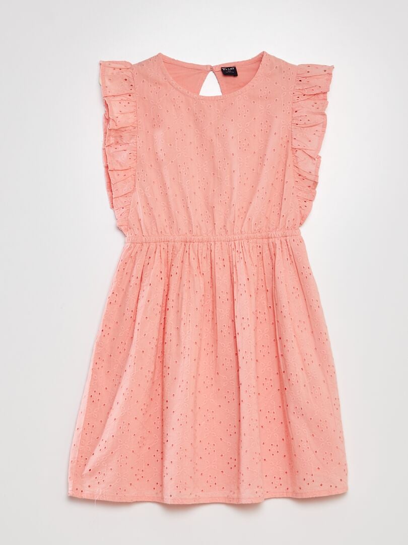 Vestido com costura inglesa - ROSA