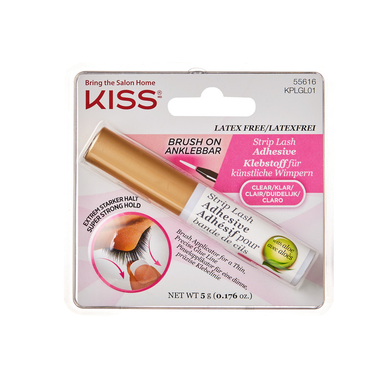 24 órás, átlátszó szempilla ragasztócsík - Kiss