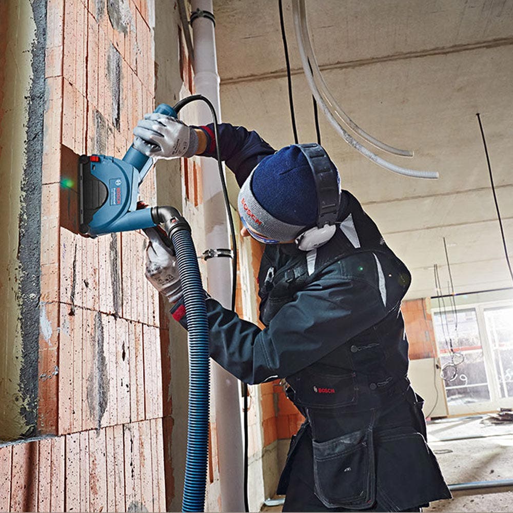 BOSCH Staubabsaughaube für 115/125 mm Winkelschleifer GDE115/125FCT