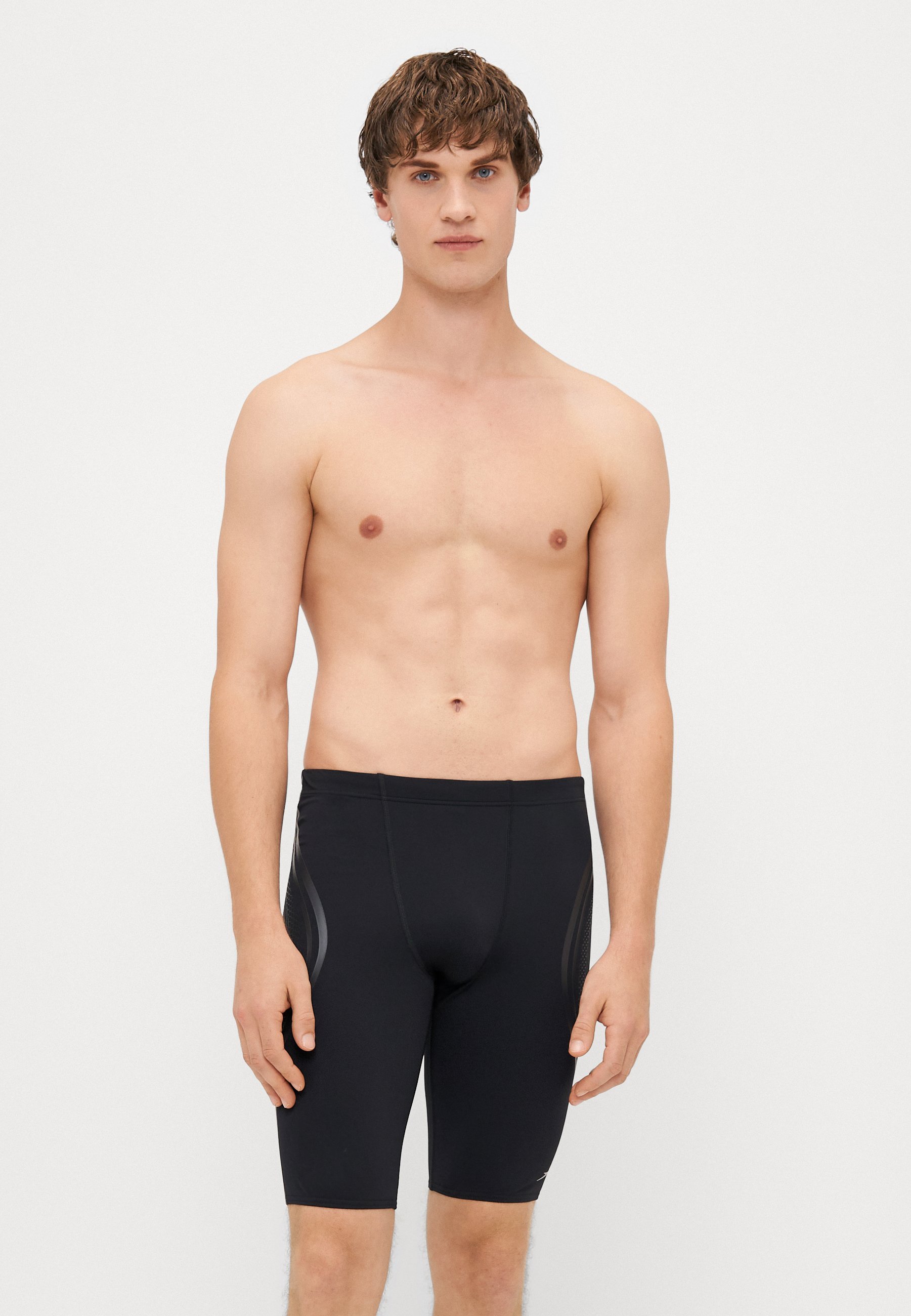 Speedo BEDRUKTE JAMMER - Zwembroek - zwart