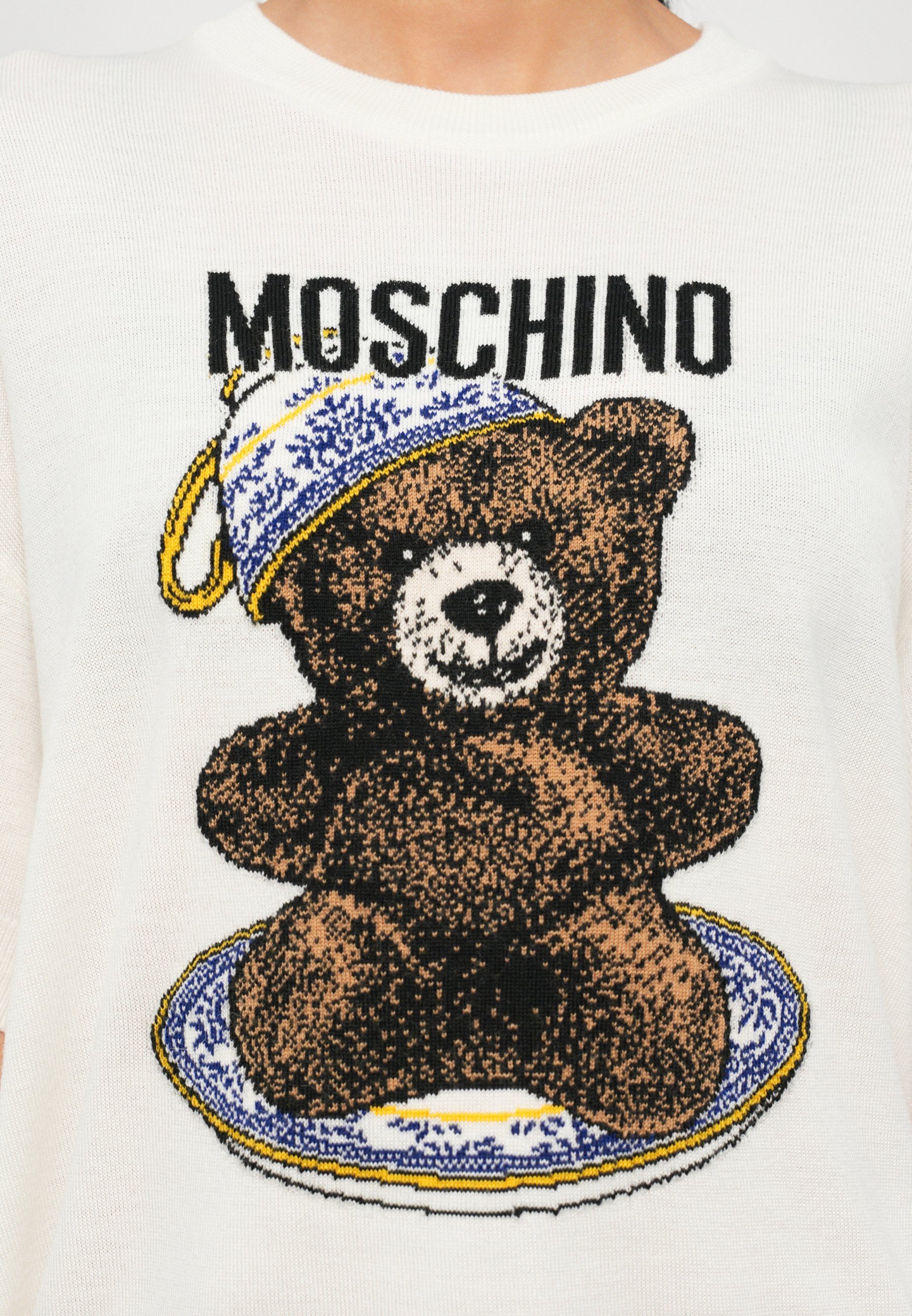 Top MOSCHINO - multicolore/bianco