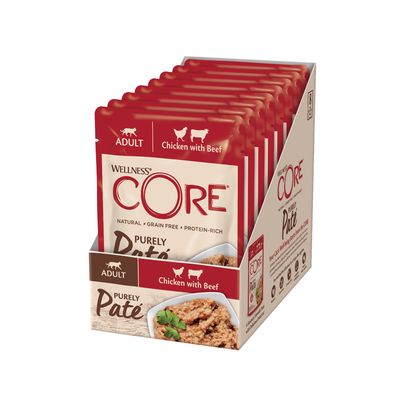 Wellness Core Purely Paté Nassfutter für Katzen