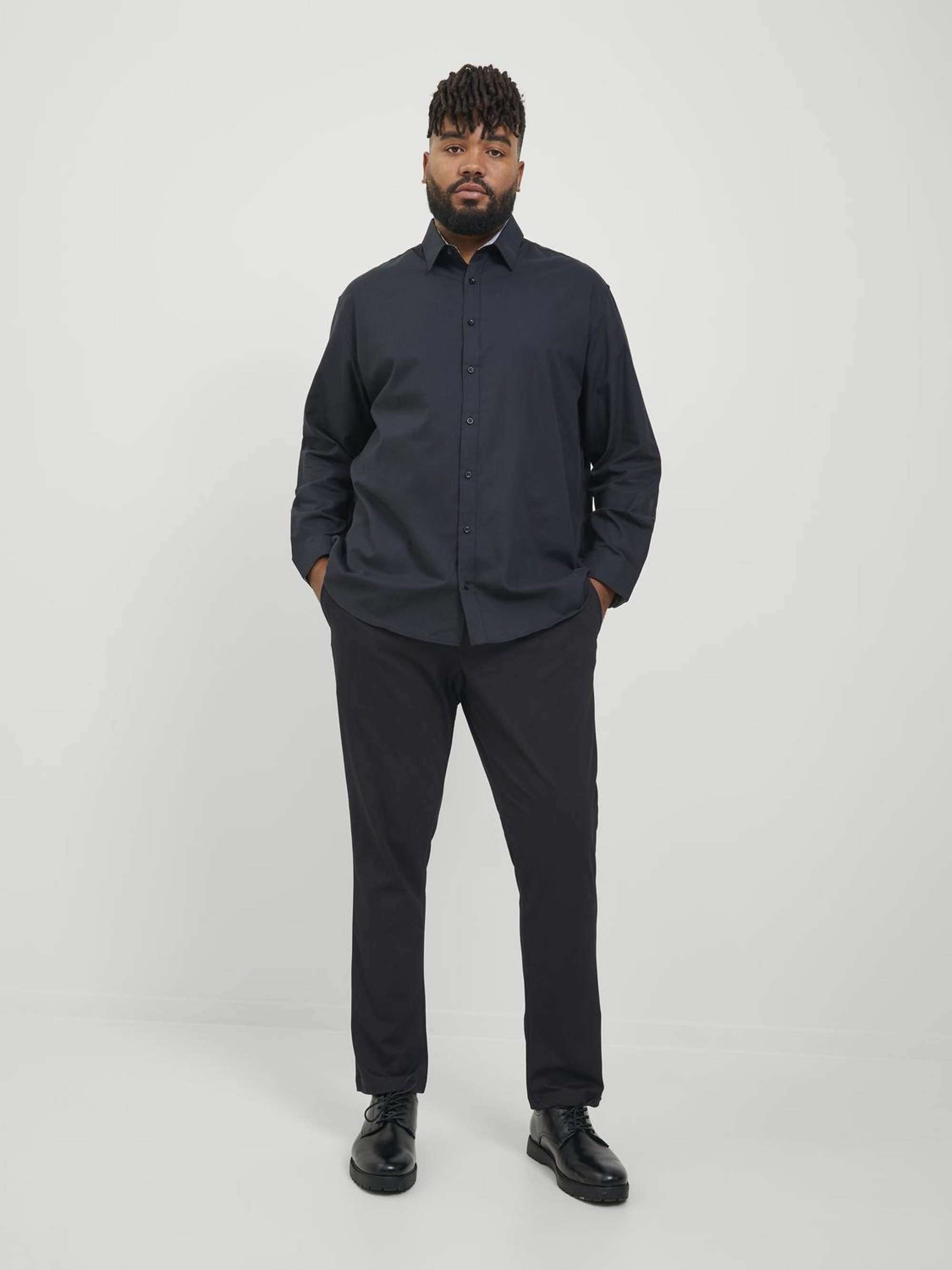 Jack & Jones JPSTMARCO JJCOOPER - Chinos - noir
