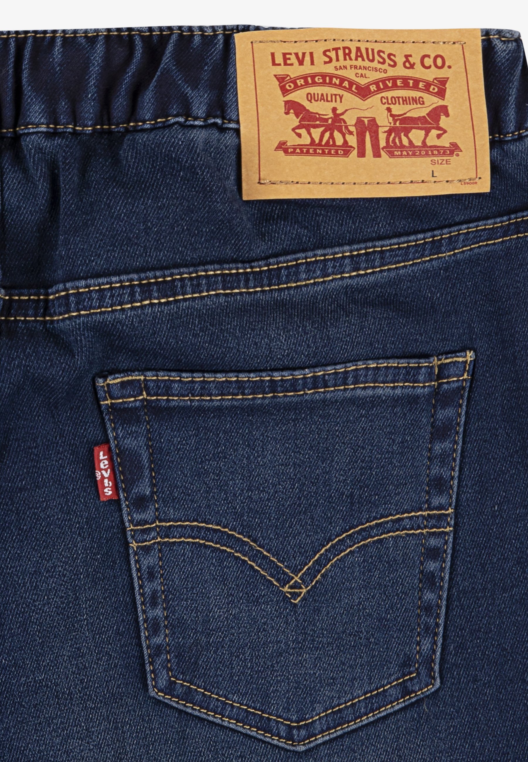 Pantaloni Levi's® SKINNY PULL ON - Jeans Skinny Fit - blackberry river