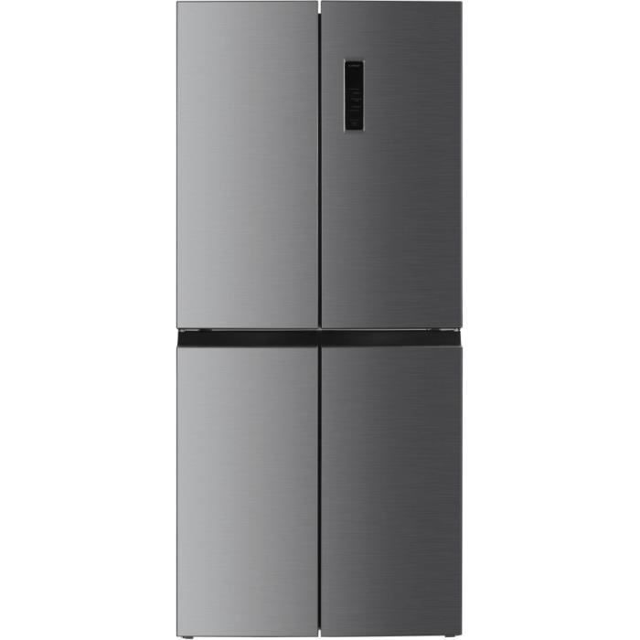 Frigorífico multipuertas - BEKO - GNO46623MXPN - Clase energética D - 400 L - 180 x 79,5 x 74 cm - Acero inoxidable