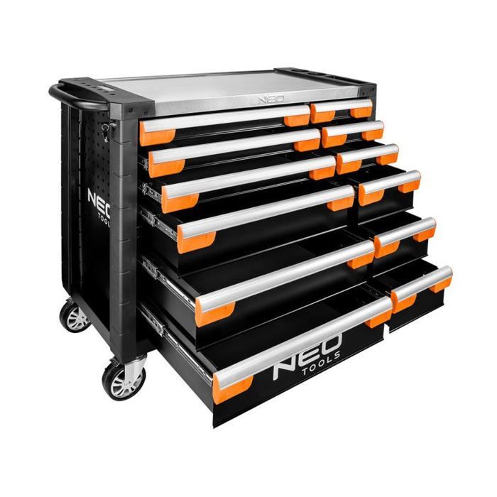 NEOTOOLS 84-225 PRO 12-drawer workshop trolley