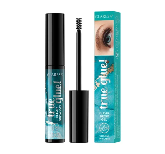 Claresa True Glue żel do stylizacji brwi 01 Transparent 8 g
