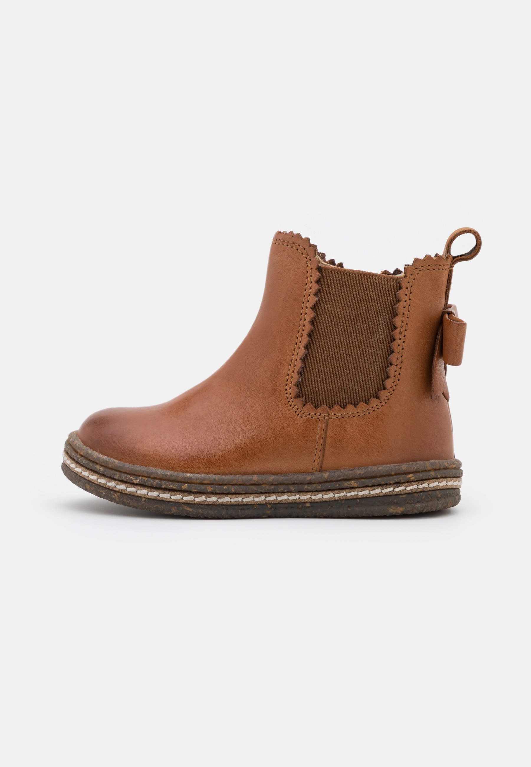Friboo LEDER - Klassische Stiefeletten - Cognac