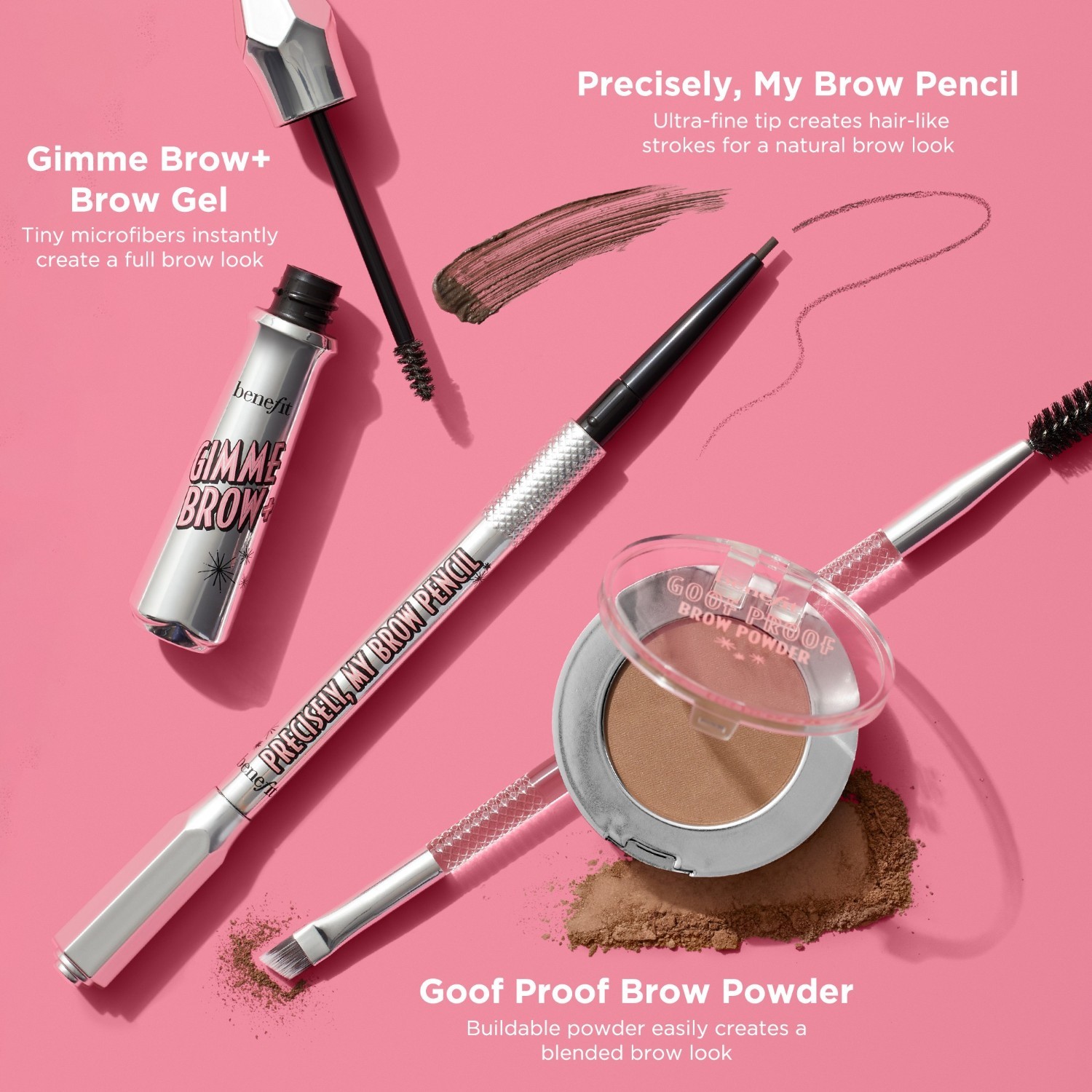 „Benefit Brow Collection“ antakių pudra „Goof Proof“ – 1,9 g