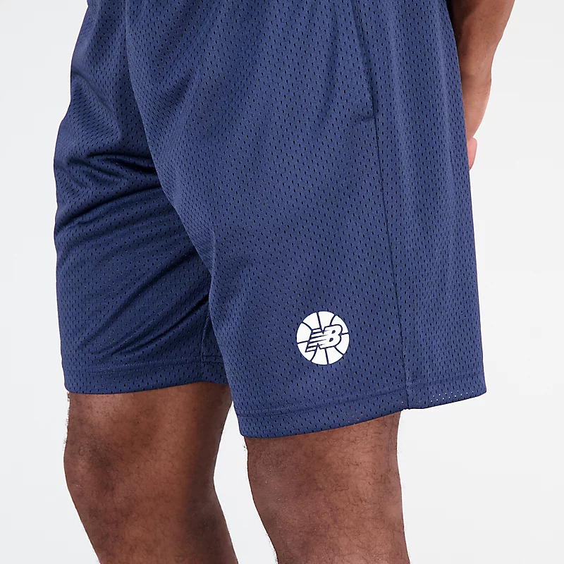 NB Hoops Essentials Fundamental Shorts für Herren – NB NAVY