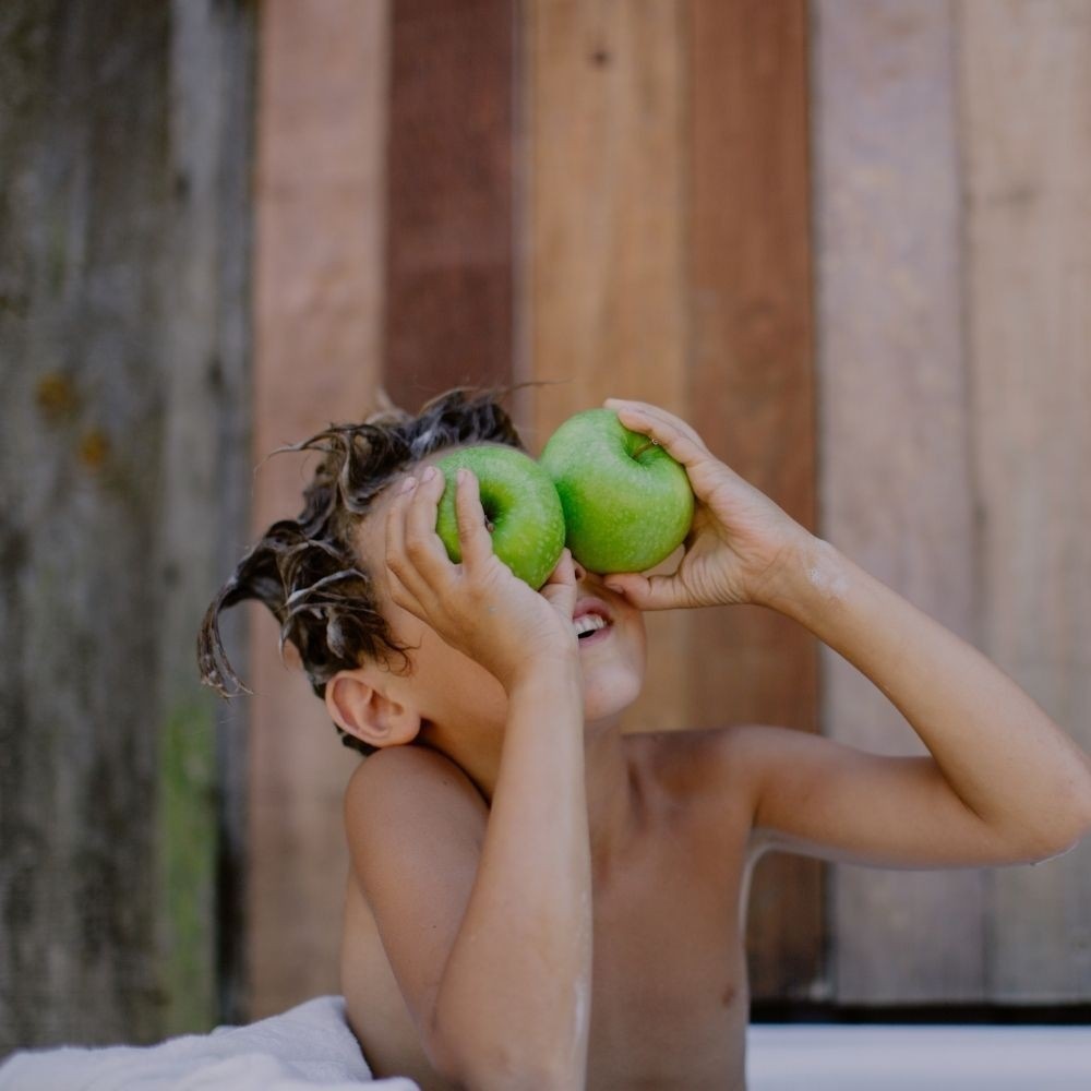 Toofruit Ecorecharge Kapidoux shampoing pomme-amande douce