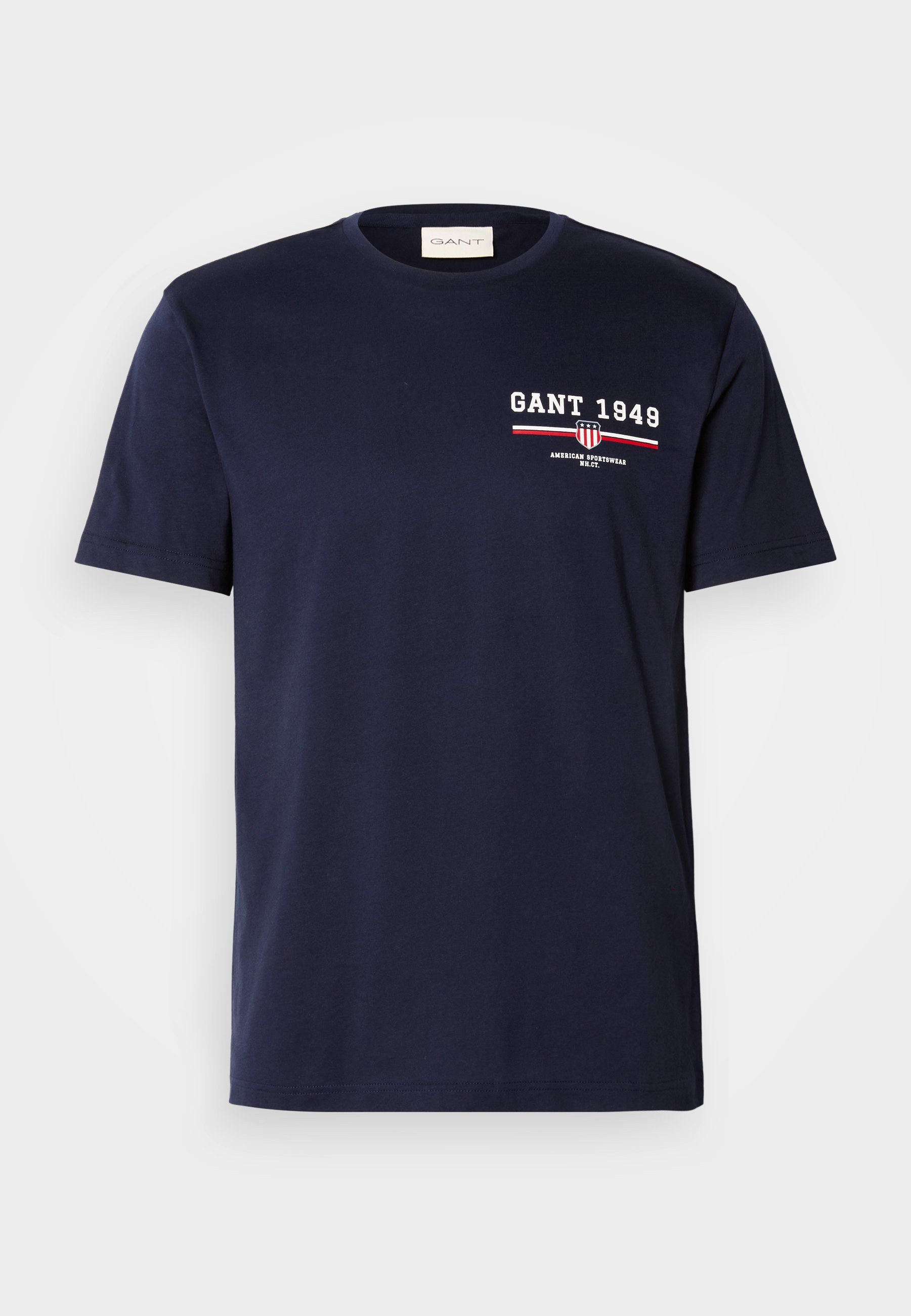 GANT GRAPHIC - T-shirt met print - avondblauw