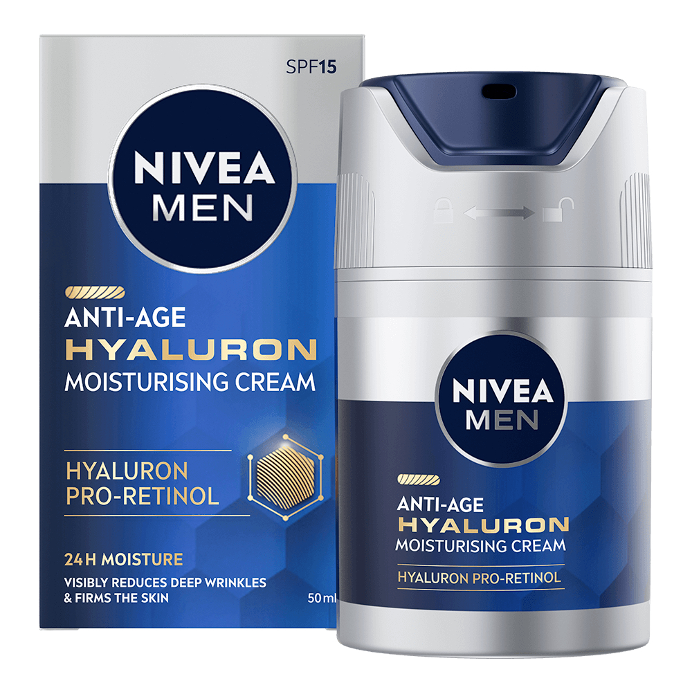 Cremă de față anti-îmbătrânire cu aromă de hialuron 50 ml - NIVEA