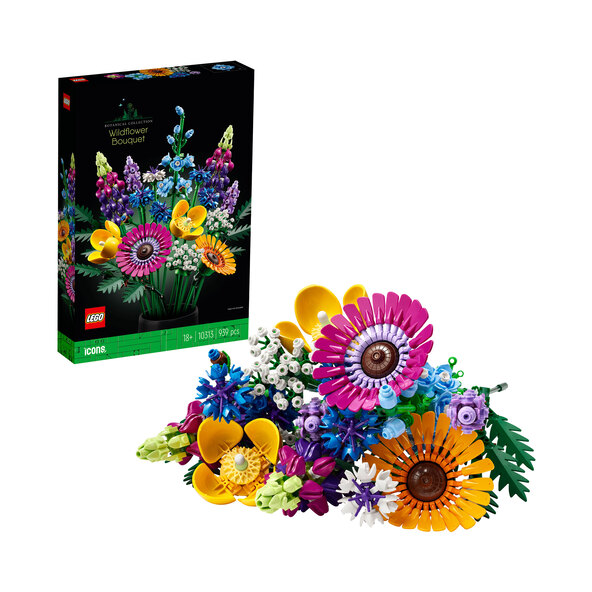 Buchet de flori sălbatice cu icoane 10313