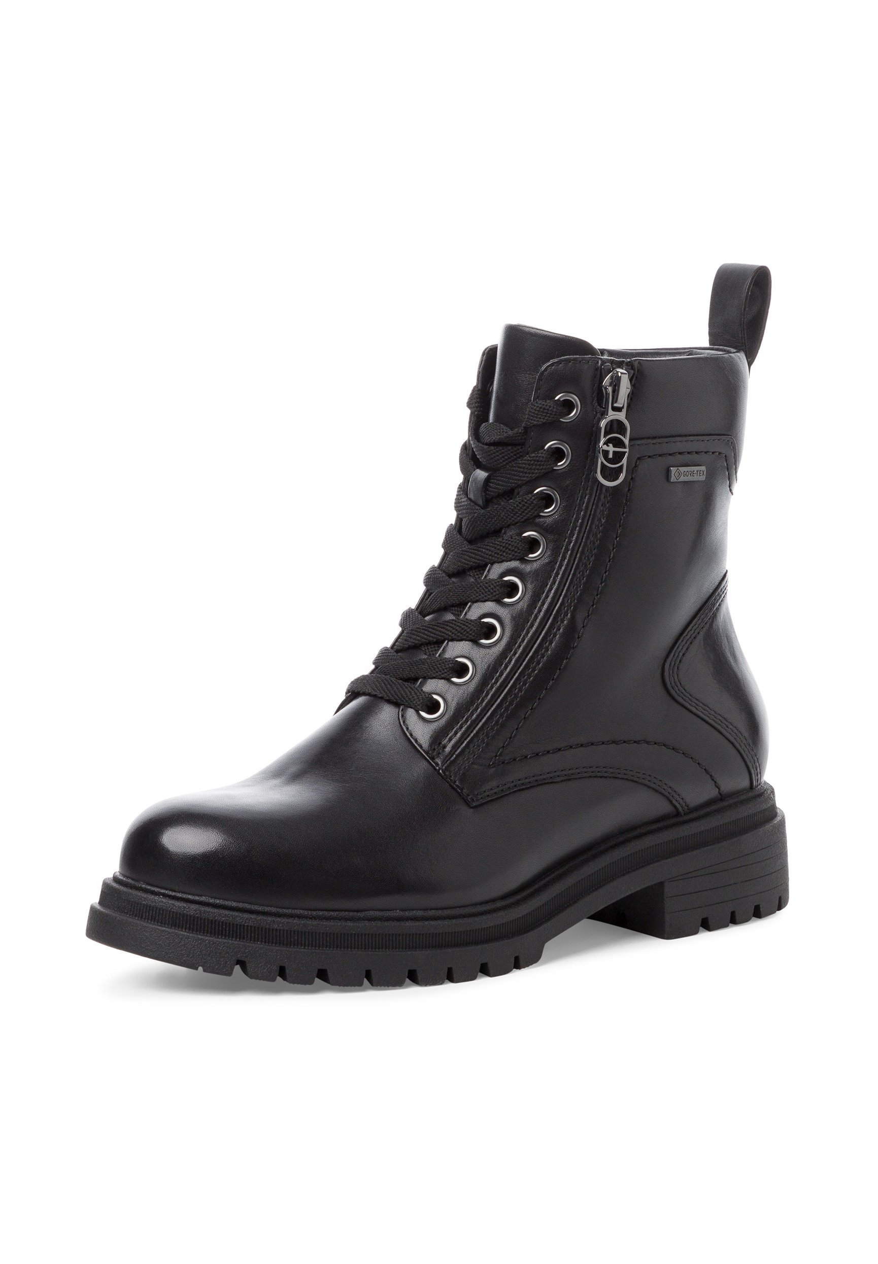Tamaris veterschoenen - zwart