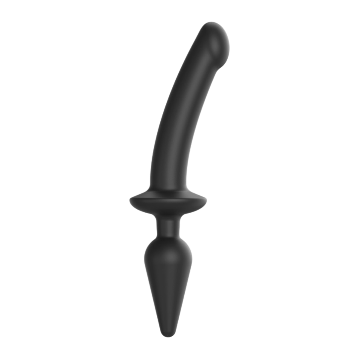 Strap-On-Me Switch vtični polrealistični dildo črne barve, velikost L