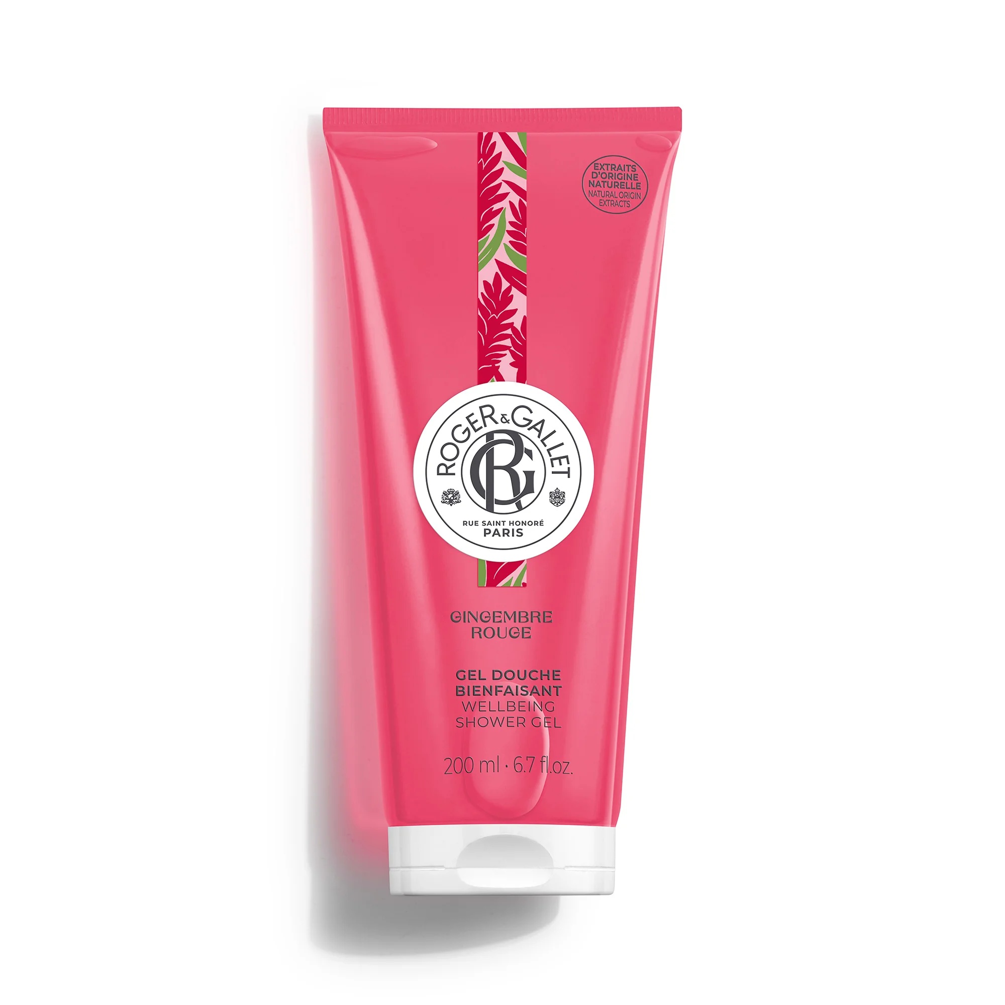 ROGER & GALLET R&G Gingerbre Rouge Gel Douche 200 ml Gel douche parfumé