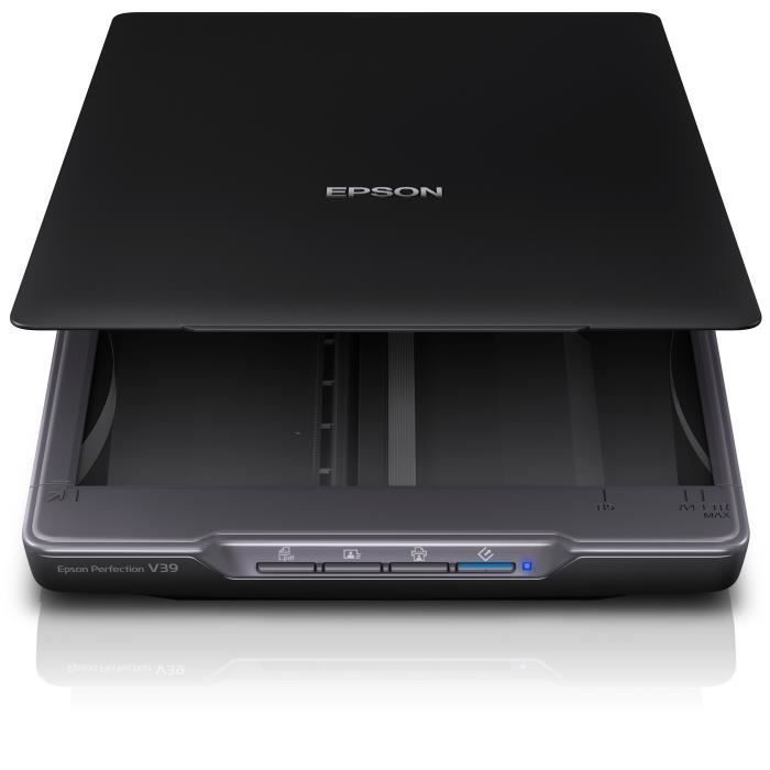 EPSON Perfection V39II A4 Flatbed Scanner - Black - 4800 dpi - USB 2.0