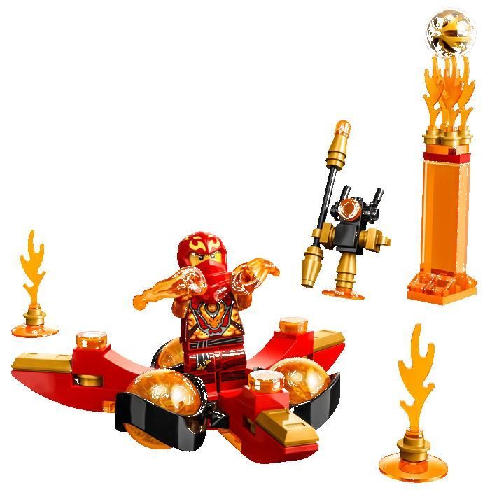 LEGO Ninjago 71777 Kain Spinjitzu-kääntö: Lohikäärmeen voima Lahjat Lelut Keräilyesineet 6+
