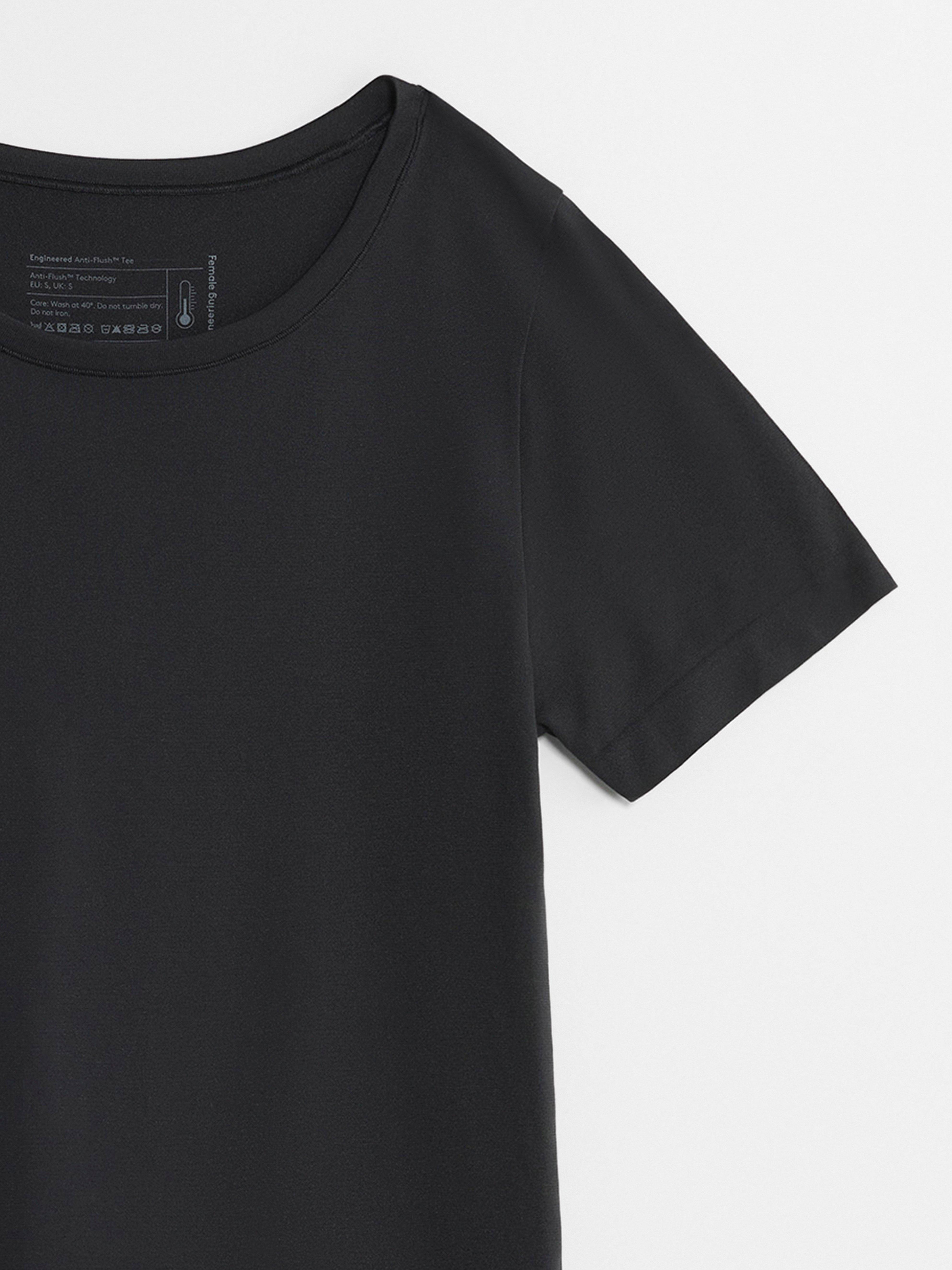Klimakteriekläder – Camiseta – Mujer Ingeniería Negro