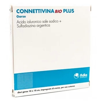 CONNETTIVINA Connettivina Bio Plus 10 gazes Gazes para feridas na pele
