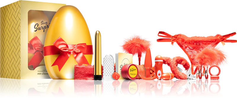 Conjunto de acessórios eróticos LoveBoxxx Sexy Surprise Egg
