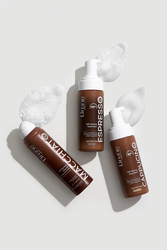 Bronzující pěna Lirene Perfect Tan pro světlou pleť