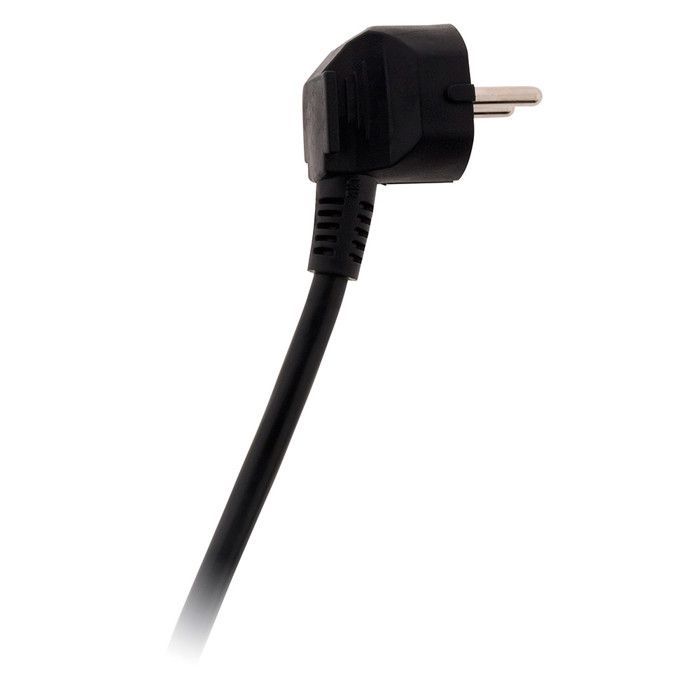 Cable de extensión 16A HO5VV-F 3G1.5mm² - Negro 5m - Zenitech