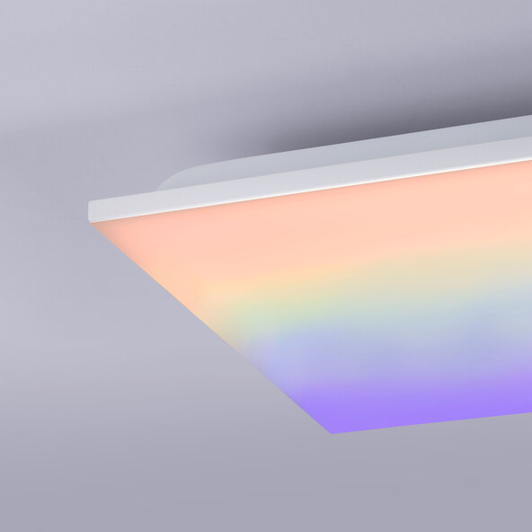 LED-Deckenleuchte Yukon, 24 W, 2.750 lm, 45 x 45 cm