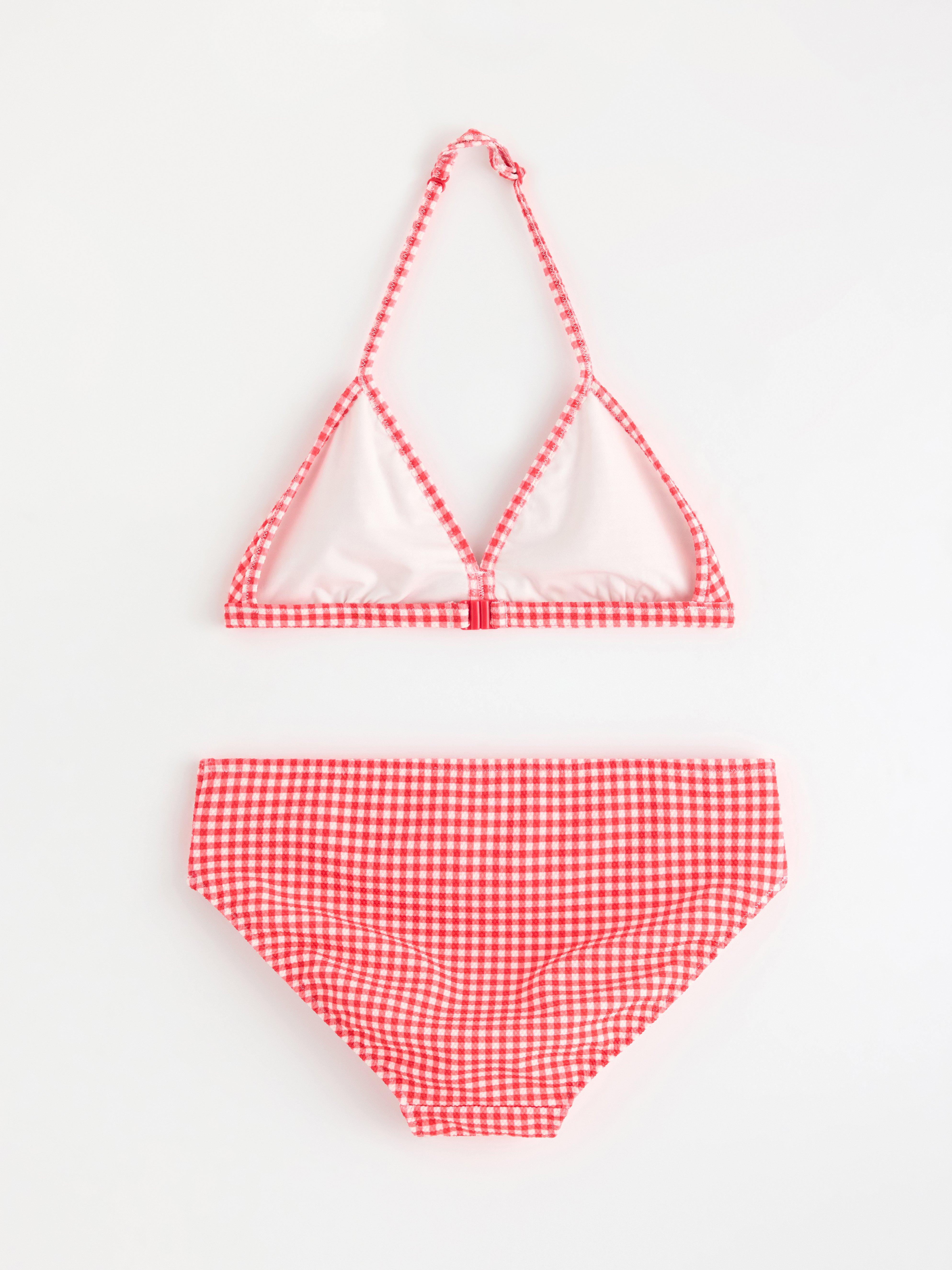 Bikinový set Gingham Strong Red