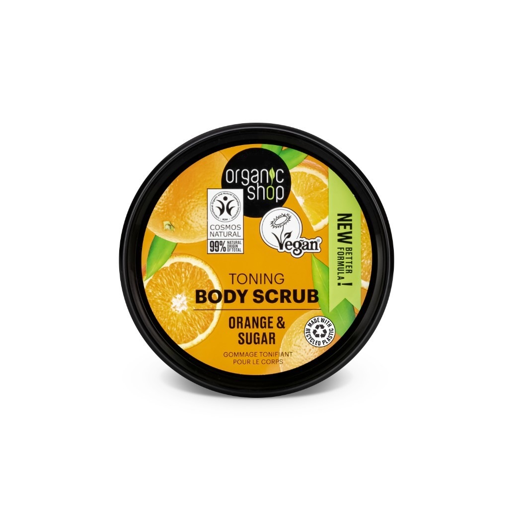 Organic Shop Gommage Corps Tonifiant Orange