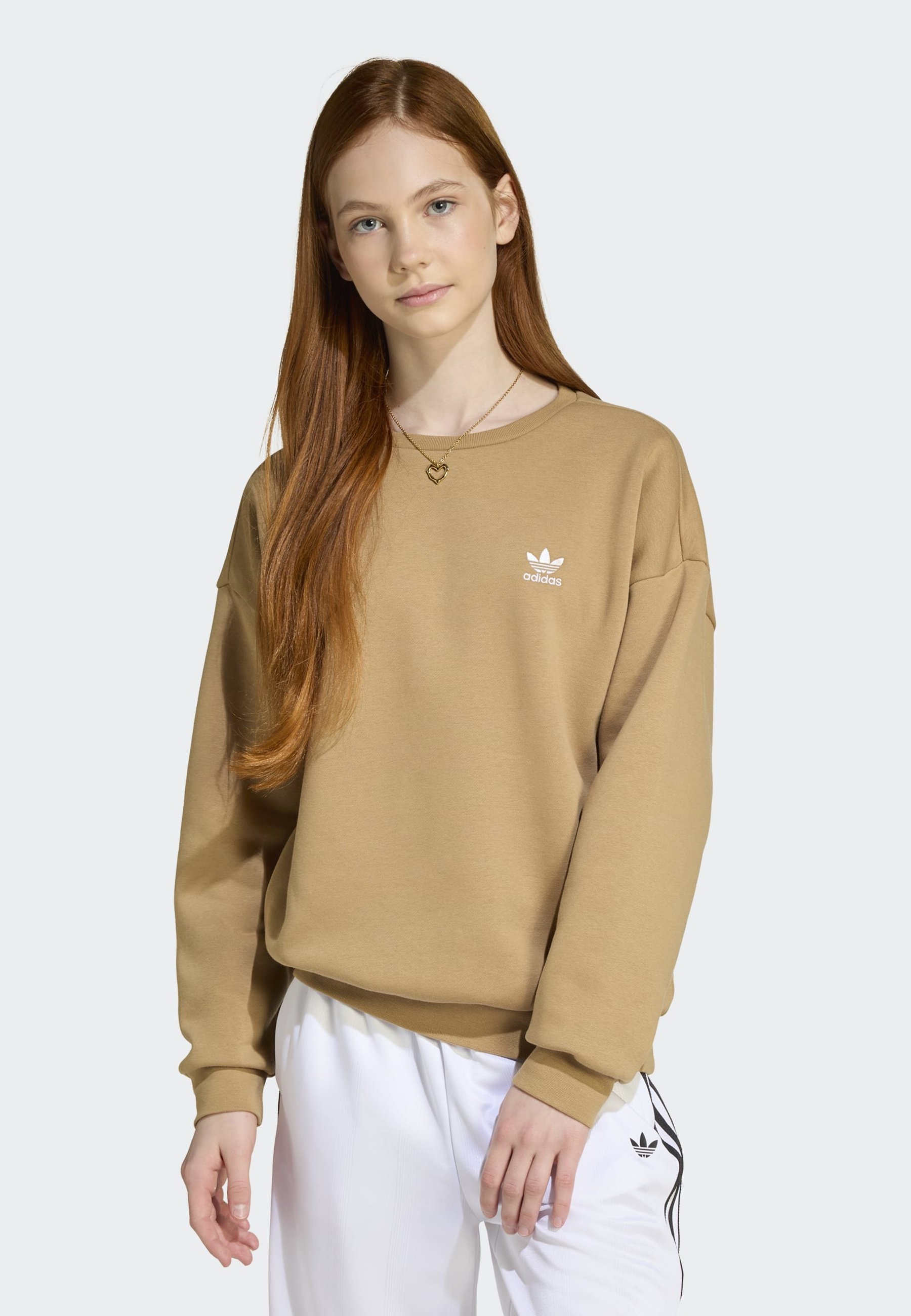 felpa adidas Originals BOYFRIEND CREW - in cartone