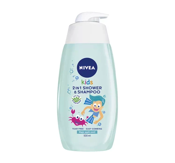 NIVEA KIDS żel do mycia ciała i włosów 2w1 Magic Apple 500 ml