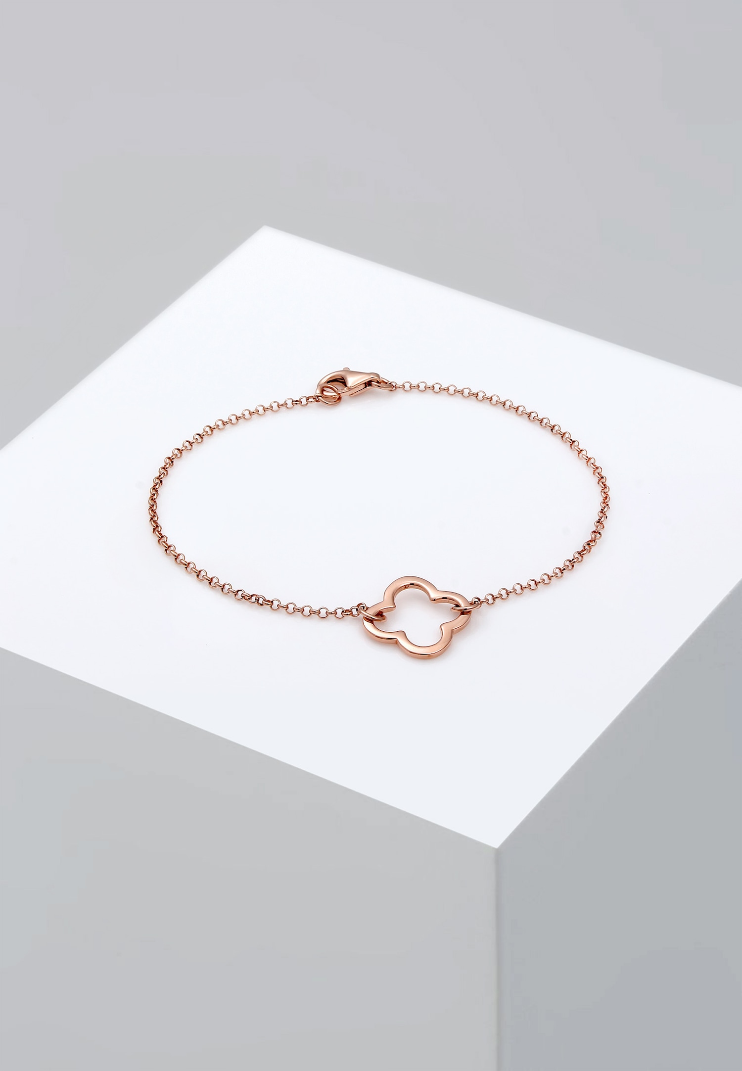 Elli Femmes Trèfle découpé symbole en argent sterling 925