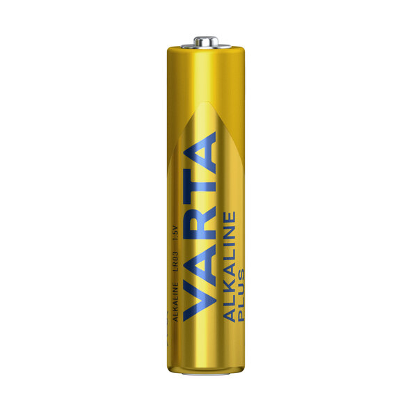 Alkaline Plus AAA-batterier, pakke med 100 stk.