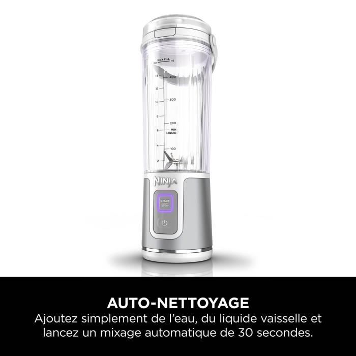 NINJA Blast Draadloze Draagbare Blender - Wit - BC151EUWH