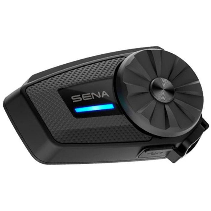 Sistema de comunicación en malla para motocicletas SENA SPIDER ST1 - Paquete doble negro