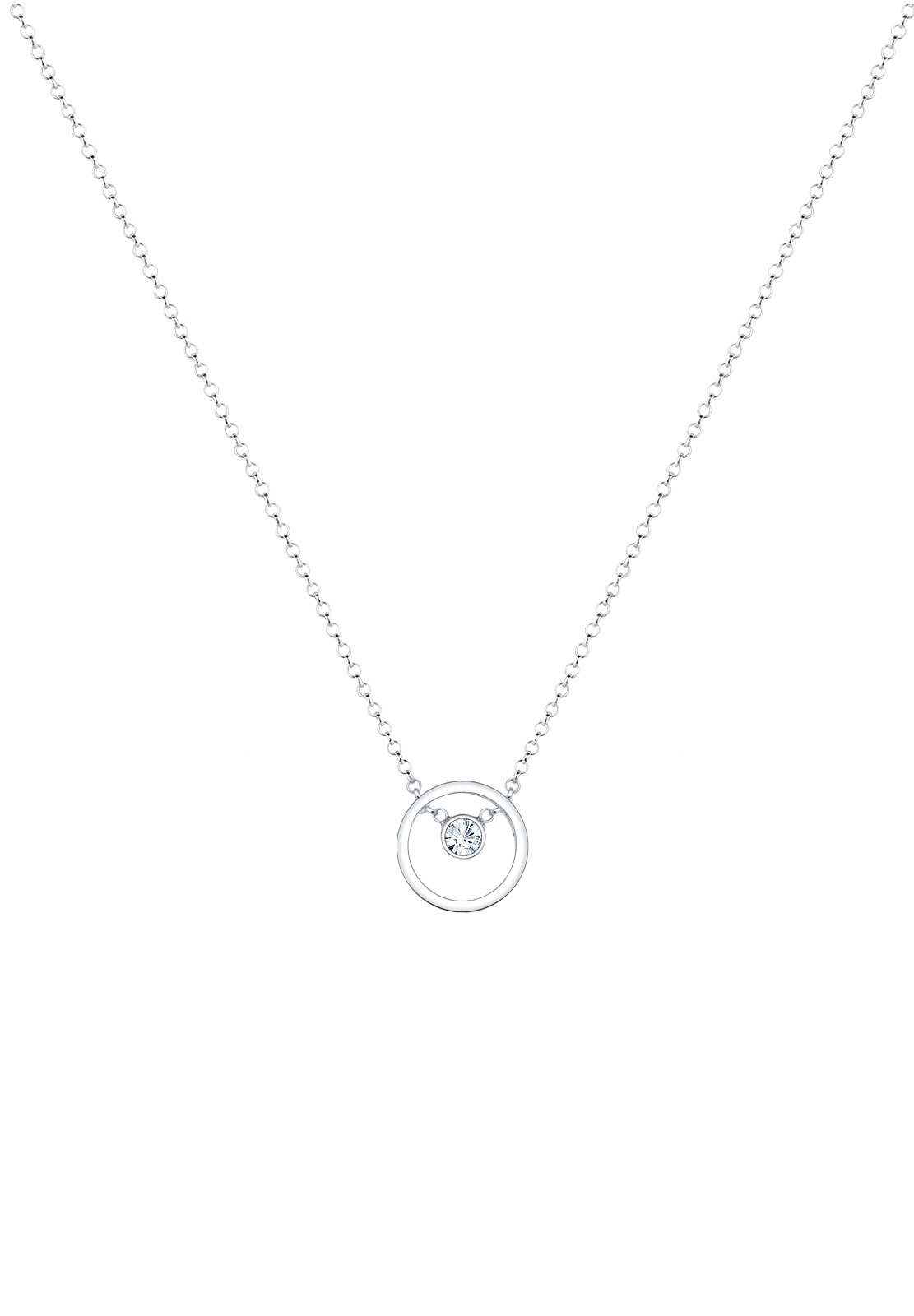 Elli Colier Elli cercle cristal 925/1000 argent