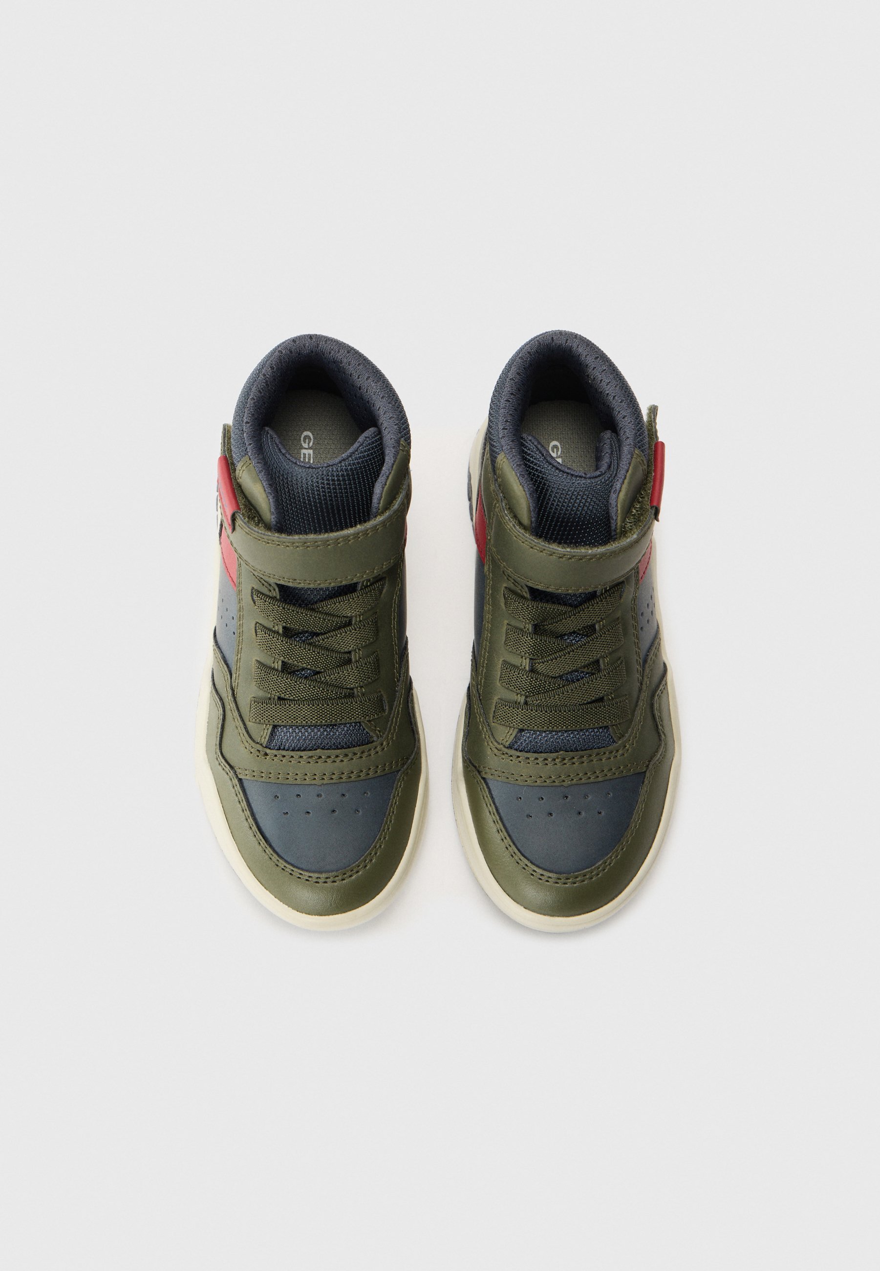 Geox PERTH - Hoge sneakers - militair/marine