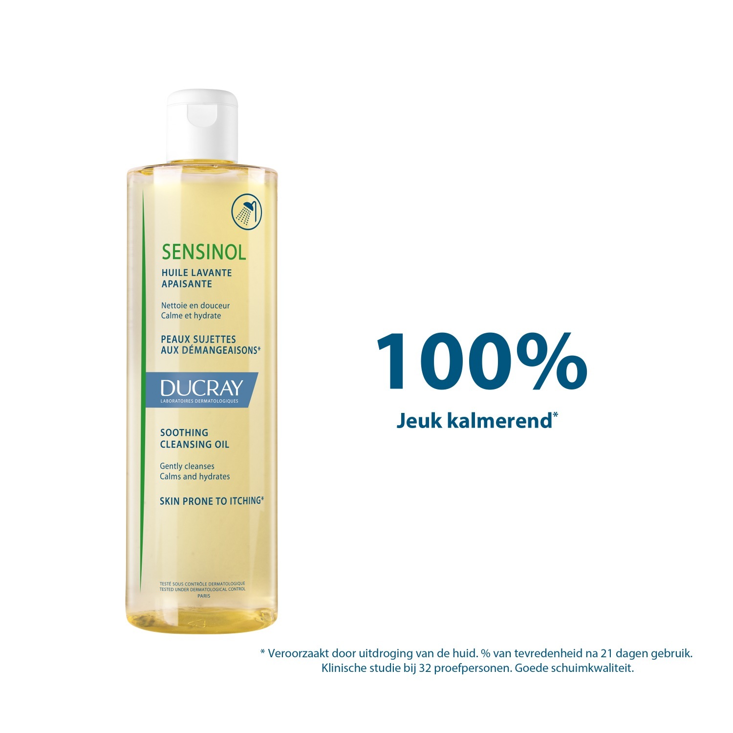 Ducray ulje za tuširanje SENSINOL umirujuće ulje za čišćenje - 400 ml