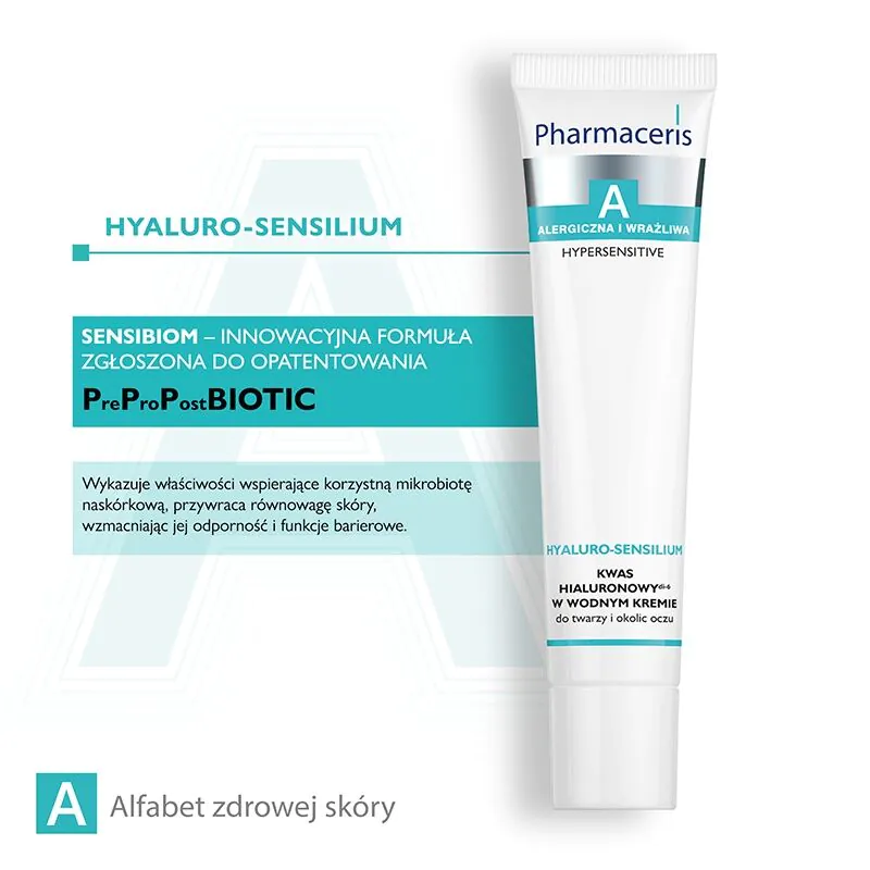 Pharmaceris A Hyaluro-Sensilium Kwas hialuronowy w wodnym kremie do twarzy
