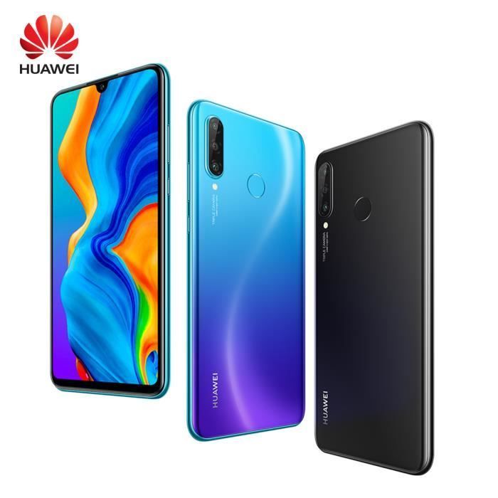 Smartphone - HUAWEI - P30 lite - 6 GB RAM - 128 GB ROM - Nero