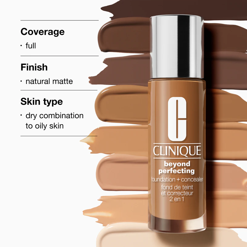 Clinique Beyond Perfecting™ Foundation + Concealer 2-in-1 foundation en concealer