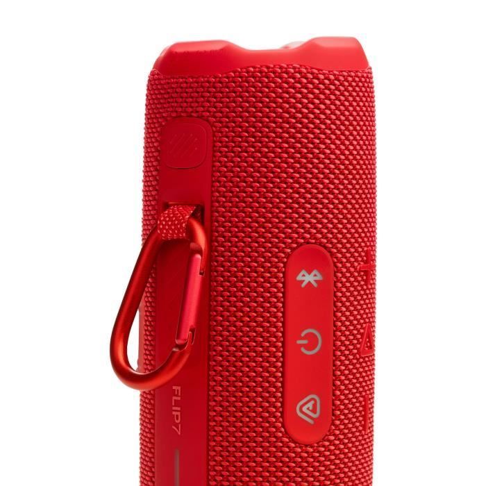Portable speaker - JBL Flip 7 - Red - Waterproof and drop-resistant