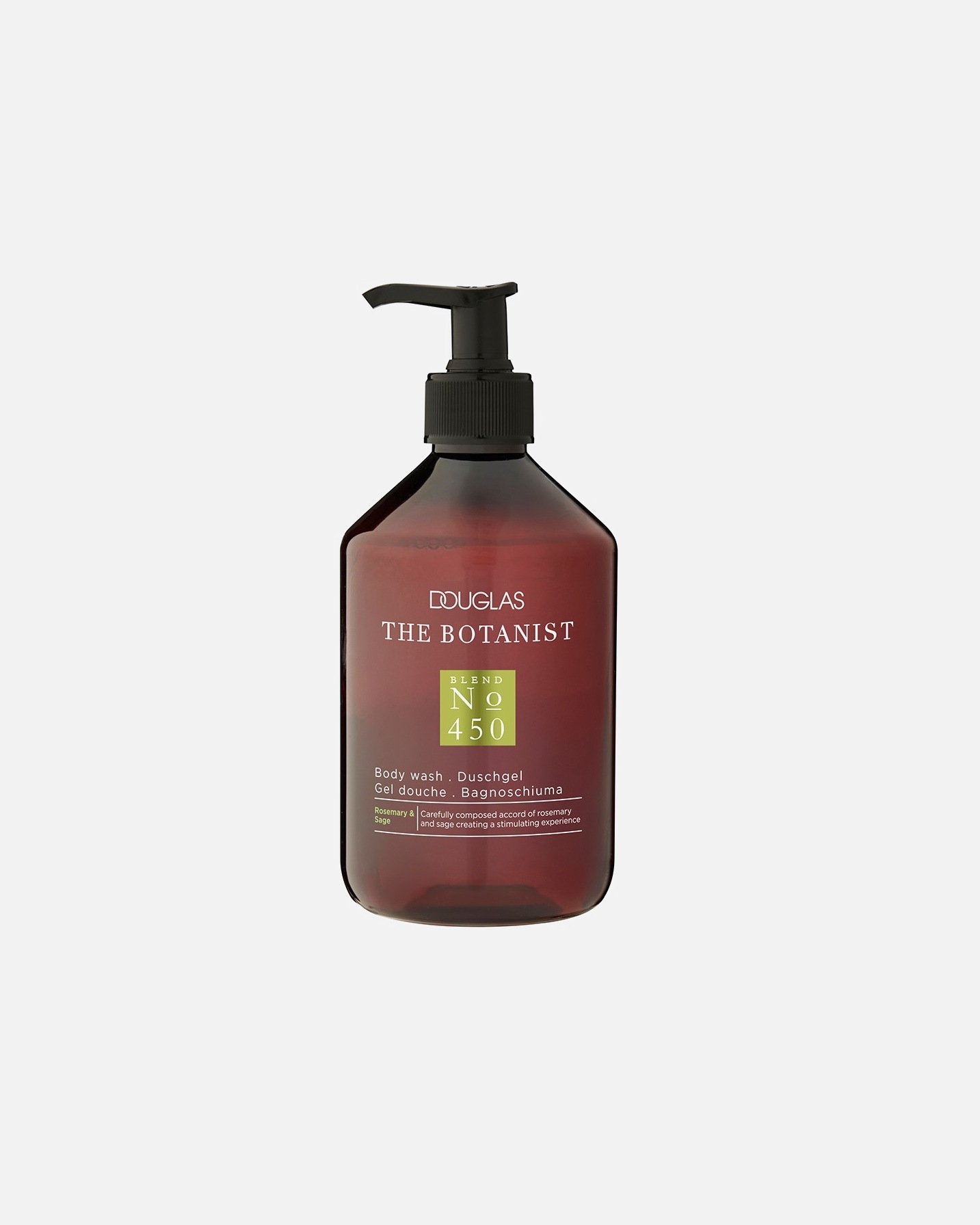 Гел за туширање Douglas Collection The Botanist бр. 450 Рузмарин и жалфија - 500 мл