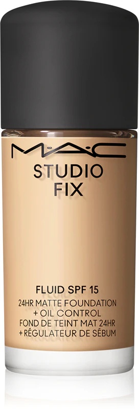MAC Cosmetics Mini Studio Fix Fluid SPF 15 24HR мат пудер + контрола ољуштености